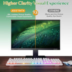 Magnetic 32 inch Computer Privacy Screen Filter for 16:9 Widescreen Monitor Desktop PC, 32in Hanging Removable Anti Glare Blue Light Eye Protection Shield, Anti Spy Screen Protector Panel