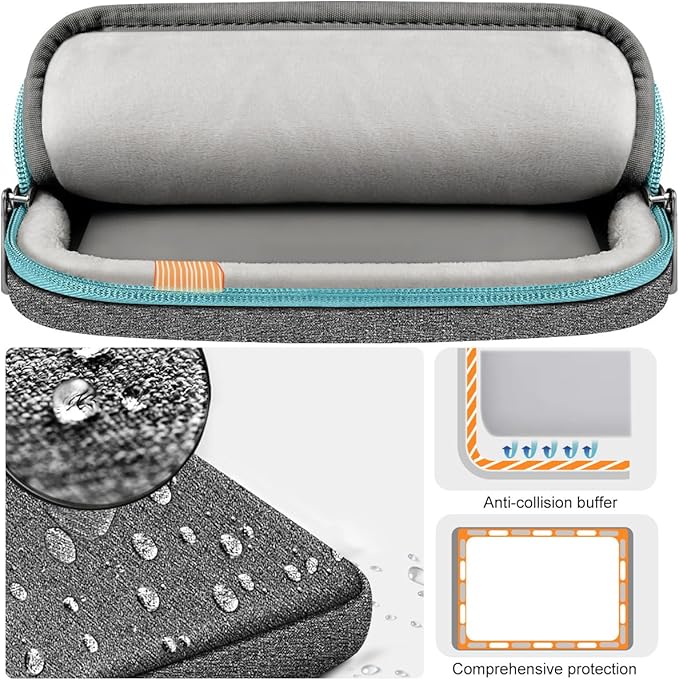 ZINZ Laptop Case 15 15.6 16 inches Sleeve Slim Briefcase Spill-Resistant Handbag for Most Popular 15" 15.6" 16" Notebooks，G01BL02