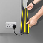 10 ft Floor Cable Cover Protector, Heavy Duty PVC Duct Easy to Unroll, Prevent Trip Hazard for Home Office or Outdoor Settings