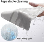 KEANBOLL 2-Pack 15.6 inch Laptop Microfiber Liner Cleaning Cloth, Laptop Keyboard Protector, Cleaning Screen Dust, Compatible with All 15.6"-16" Laptop