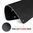 ITNRSIIET Mouse Pad Non-Slip Rubber Base Smooth Surface Stitched Edges Waterproof Durable Compatible with All Mice for Office & Gaming, Desk Accessory, 10.2x8.3x0.12 inch, Stellar