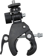 Camera Super Clamp with 1/4"- 20 Threaded Head Compatible for LCD Monitor,DSLR Cameras,DV,Flash Light,Studio Backdrop,Bike, Microphone Stands, Music Stands,Tripod, Motorcycle,Rod Bar