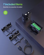 Rechargeable Xbox Controller Battery Pack, Play & Charge Kit for Xbox One/Xbox Series X|S - 40H Playtime, 2.5H Full Charge, with Cover & Charging Cable, Xbox Accessories for Xbox One S/One X/One Elite