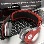 TXEsign Universal Replacement Headband Cushion Pad Cover Protector Compatible with ATH M50X, QC 35i/35ii, QC25, Solo 2/Solo 3, Studio 2/3 Headphones (Red)