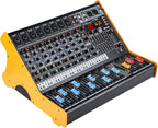 Mixers Audio 9 Channel Mixer, Dj Mixer Board Mixer Audio Bluetooth MP3 Mixer for Music with 99 Kinds of DPS Digital Effects, Usb Audio Mixer for Karaoke Speakers