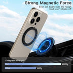 COOLQO 4Pcs 360 Spin Cell Grip Ring Phone Stand [Upgrade Gear Hinge Stress Anxiety Relief] Magnetic Holders for Your car Accessories Desk Mount Compatible with iPhone All Smartphones, Black