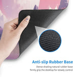 Watercolor Japanese Large Gaming Mouse Pad,Japanese Mouse Pad 31.5 x 11.8 in Mat Desk Pad,Large Desk Mat,Extended Keyboard Mousepad with Non-Slip Base and Stitched Edge for Desk Home Office