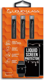 Liquid Glass Screen Protector for Up to 12 Devices Universal Fit for All Smartphones Tablets and Watches Scratch and Shatter Resistant Wipe On Nano Protection - 3 Bottles