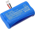 Cameron Sino (2PCS) Replacement for Ver'ifone X970 X990 Battery,fits SX18650-2S1P 2300mAh/7.4V