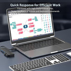 USB 3.0 Hub, VIENON 4-Port USB Hub USB Splitter USB Expander for Laptop, Xbox, Flash Drive, HDD, Console, Printer, Camera,Keyborad, Mouse(Not for Charging)