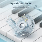 YINYOO KBEAR KS1 Earphones in Ear Monitor Headphones Super Bass Wired Earbuds, Crystal Clear Sound IEM Headphones, High Resolution Noise Canceling Ear Monitors Headphone for Singers Musician