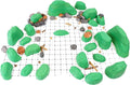 Owlbear Terrain Set - Mini Dungeon Castle Cavern DND Terrain for Tabletop RPGs, Dungeons & Dragons, Pathfinder, War Gaming, and More! - by DCD (98+pcs, 3.5sqft)