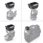 SmallRig Universal Cold Shoe Mount, Multi-Functional Shoe Adapter with Safety Release, for DSLR Camera Rig Microphone LED Light - 2797