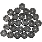 3/4 inch Rubber Grommets for Wiring, 5/8 Inch ID, Firewall Grommets Automotive Cable Cords Hoses Protection, Double-Sided Rubber Plugs for Round Holes, 25 Pcs, 16x20 mm