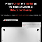 MEEgoodo Case for MacBook Pro 13 inch Case 2022 2021 2020 A2338 M2/M1 A2251 A2289, Laptop Hard Shell with Keyboard & Camera Cover Compatible with 13 inch MacBook Pro,Constellations & Hearts