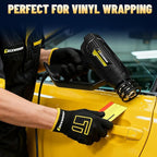 TECKWRAP Heat Gun 2000W with LCD Display, Adjustable Hot Air Gun for Vinyl Wrap, Shrink Wrap, Paint Removal & DIY Crafts (122–1202°F)