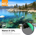 67mm Circular Polarizers Filter, K&F Concept 67MM Circular Polarizer Filter HD 28 Layer Super Slim Multi-Coated CPL Lens Filter (Nano-X Series)
