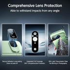 SMARTDEVIL [3+1 Pack Screen Protector For Google Pixel 9 With Camera Lens Protector, FingerPrint Reader Compatible, Clear 9H Tempered Glass Film, Fast & Easy Installation, Alignment Frame