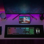 Redragon S107KS Wireless Gaming Keyboard and Mouse, RGB Backlit, 3 Mode (Wired/2.4G/BT), Up to 10,000 DPI Gaming Mouse with Software, Ultra Lightweight 65g, 25 Key Anti-Ghosting Keyboard for PC