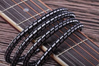 Aux Cord, Audiophile 3.5mm Stereo Audio Cable [1m (3.2Feet), Silvered-Plated Copper core, Right Angle] Unbreakable and Great for Laptop, Tablets, Headphones, Cars and More.