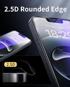 NIMASO for iPhone 16e/13 Pro/13/14 Screen Protector, 2 Pack Anti Blue Light Tempered Glass Screen Protector for iPhone 16e, Automatic Dust Removal, Instant Installation (6.1 inches)