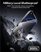 3 Pack for iPhone 16 Pro Max Tempered Glass Screen Protector:9H+ Durable, Auto Positioning, Bubble Free, High Definition, Easy Installation