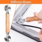 Screen Repair Tool,Window Roller,Spline Installer,6 in 1 Window Installation Tool,Screen Mouse Spline Roller for Installing & Replacing Window Patio Sliding Door (6 in 1)