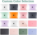 Compatible with MacBook Pro 13 inch Case M2 2024, 2023, 2022-2016 A2338 M1 A2251 A2289 A2159 A1989 A1708 A1706, Plastic Hard Shell Case with Keyboard Cover, Custom Personalized Image