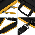 Universal Laptop Shoulder Bag 13-17.3 Inch Shockproof Briefcase with Multi-Pockets & Adjustable Strap for MacBook Pro/Air
