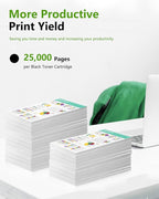 521H Toner Cartridge - 25,000 Pages Replacement for 52D1H00 Lexmark 521H Toner Cartridge with MS811dn MS711dn MS810dn MS812dn MS710 MS710n Series Printer 1-Pack