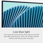 Dell 27 Plus 4K USB-C Monitor - S2725QC - 27-inch 4K (3840 x 2160) 120Hz 16:9 Display, AMD FreeSync Premium, sRGB 99%, Integrated Speakers, 1500:1 Contrast Ratio, Comfortview Plus - Ash White