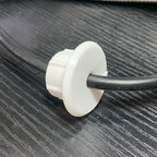 Wall Bushing Grommet for Starlink Dishy Router Ethernet Adapter Cable, Starlink Cable Routing Kit Feed-Through for 1 inch Wall Hole and Furnitures Wire Hole (White, 3 Pack)