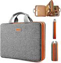 ZINZ Slim Expandable Laptop Case 15.6 Inch Sleeve Upgraded Protective Durable Recycled Carrying Case Compatible with MacBook 15" & 16" and Most 15" 15.6" 16" Notebook,D01G02