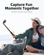 TODI 63" Cell Phone Selfie Stick Tripod, Portable Tripod for iPhone with Wireless Remote, Extendable Smartphone Stand, All-in-1, Compatible with iPhone/Android