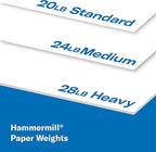 Hammermill Printer Paper, 20 lb Copy Paper, 11 x 17 - 5 Ream (2,500 Sheets) - 92 Bright, Made in the USA, 105023C