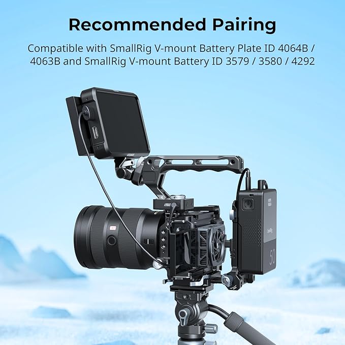SmallRig TEC Camera Cooling Fan for Sony Mirrorless Camera, External Camera Cooling System with TEC Cooling Module for ZV-E1/ZV-E10 II/ZV-E10/ZV-1/ZV-1F/A7 IV/A7S III/A7C/A7C II/A7CR/A6700/FX3/FX30