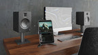 Kanto SP6HD Desktop Speaker Stands for Medium/Large Bookshelf Speakers & Mid-Size/Full-Size 4”-7” Studio Monitors | 6" Tall | Black | Pair