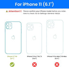 Ocushield Anti Blue Light Tempered Glass Screen Protector for iPhone XR | iPhone 11 6.1" - Protect Your Eyes, Reduce Migraines & Improve Sleep