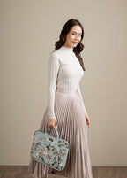 Maison d'Hermine Laptop bag with front pocket Stain and water repellent Cotton canvas