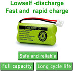 2.4v BT184342 BT284342 BT18433 BT28433 BT183348 BT283348 BT-1011 Replacement Battery Compatible with Phone CS6209 CS6219 CS6229 DS6151 89-1330-01-00 CPH-515D(3-Pack)