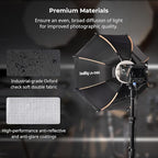 SmallRig LA-O65 Octagonal Softbox, 65cm/25.6in Quick Release Softbox with Carrying Bag, for Bowens Mount COB Lights for SmallRig for Neewer for Aputure for Godox