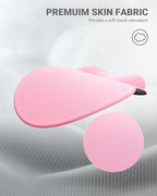 Ergonomic Mouse Pad with Wrist Rest, Large Mousepad(10.6'' x 9''), Office Wrist Support Mouse Mat with Non-Slip Base, Pain Relief for Laptop & Computer（Pink）