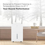 TCL 4500 Sq. Ft. 50-Pint Smart Dehumidifier, Energy Star 2024, Ideal for Whole House, Including Basements, Bedrooms, Bathrooms, Attics & Garages, Compatible with Alexa/Google Assistant
