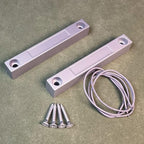 Home Security Wired Rolling Door Contact Magnetic Reed Switch MC-58 Alarm Sensor Magnetic Switch with 2 Wires for N.C. Applications