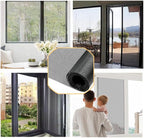 36inch*50ft Window Screens Roll, Replacement Repair Screens Mesh, Cuttable Fiberglass Screens Door Netting, DIY Screening Mesh Netting for Windows, Door, Pool, Porch,Patio -Black