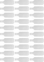 Wrap-It Storage Cable Labels - Medium, White (30-Pack) Write On Cord Labels, Wire Tags for Cable Management and Organizer for Electronics, Computers and More