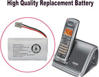 GEILIENERGY BT-1015 BT1015 Battery Compatible for Uniden BT1007 BT-1007 BT904 BT-904 BBTY0651101 BBTY0460001 BBTY0510001 BBTY0624001 BBTY0700001 HHR-P506, HHR-P506A Cordless Phone(2-Pack)