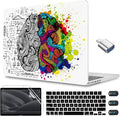 CISSOOK Creative Brain Hard Shell Case for MacBook Pro 14 inch Case 2024 2023 2022 2021 Release A3401 A3112 A3185 A2992 A2918 A2779 A2442, Brain Cover for MacBook Pro 14 M1 M2 M3 M4 Pro/Max Chip