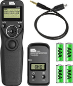 Pixel Wireless Shutter Remote Release Control TW283 for Nikon Z7 Z6 Df D90 D7500 D3300 D3100 D3200 D5000 D5500 D7200 D7000 D600 D750