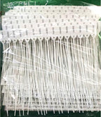 Plastic Tamper Seals, Zip Ties for Fire Extinguishers Pull Tite Security Tags Numbered Disposable Self-Locking Tie 250mm Length (100 PCS, White)